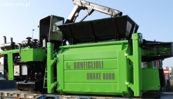 Rozdrabniacz do odpadów Bonfiglioli DRAKE 8000